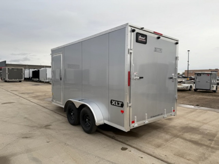 New 2026 E-Z Hauler EZES7X14+5-XLT PRO Snowmobile Trailer/ Enclosed Trailer