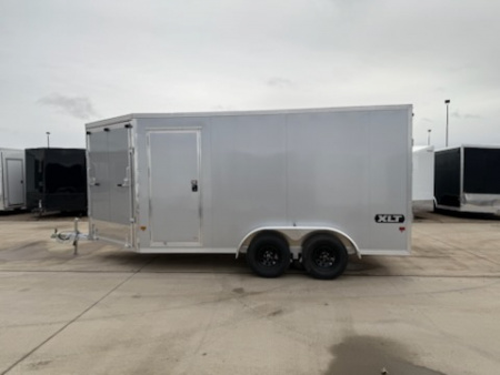 New 2026 E-Z Hauler EZES7X14+5-XLT PRO Snowmobile Trailer/ Enclosed Trailer