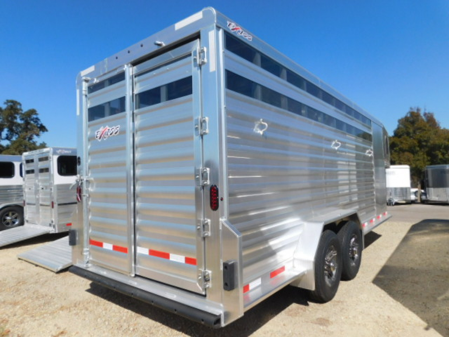 New 2026 Exiss Trailers STC 7020 Stock Combo Trailer