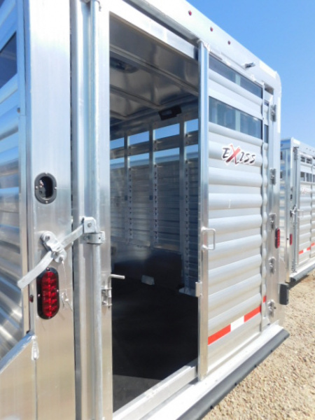 New 2026 Exiss Trailers STC 7020 Stock Combo Trailer