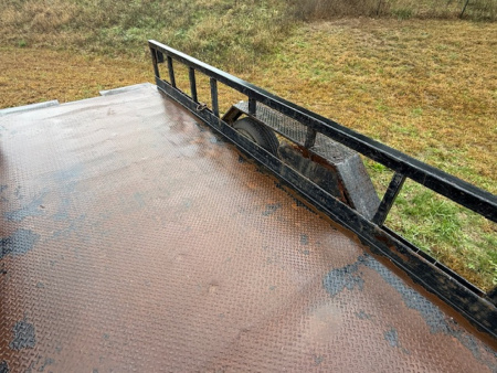 Used 2017 Liberty 20' Tilt Trailer 14K STEEL DECK (16' tilt +4' stationary) Tilt Trailer