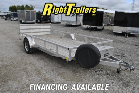 Used 2021 7X14 Novae Corp Utility Trailer