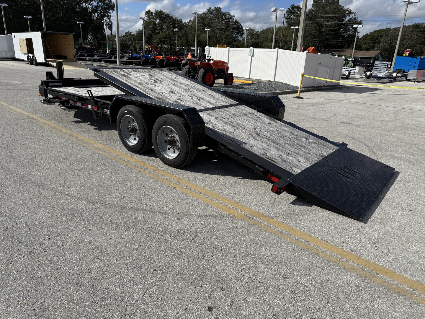 New 2023 Sure-Trac 7X16+6 Pro Series Beam Tilt Equipment Trailer 22K
