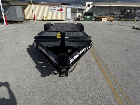 New 2023 Sure-Trac 7X16+6 Pro Series Beam Tilt Equipment Trailer 22K