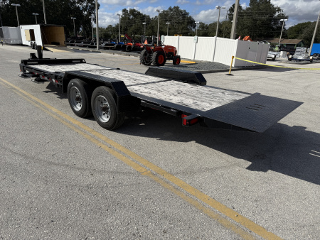 New 2023 Sure-Trac 7X16+6 Pro Series Beam Tilt Equipment Trailer 22K