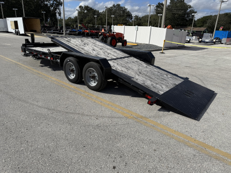 New 2023 Sure-Trac 7X16+6 Pro Series Beam Tilt Equipment Trailer 22K