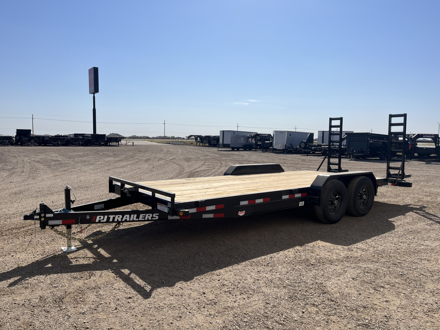 New 2026 PJ 83"x20' Channel Equipment Trailer – CD