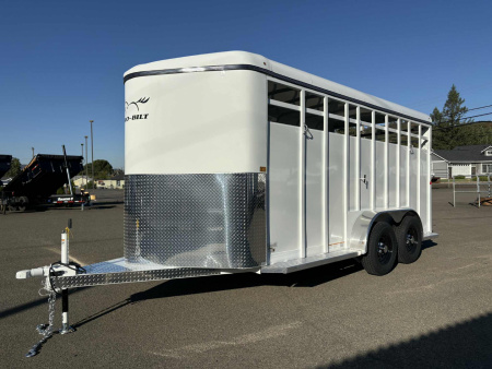 New 2026 THURO-BILT WRANGLER 17' STOCK HORSE LIVESTOCK TRAILER
