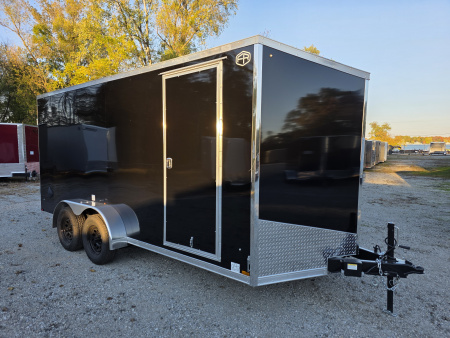 New 2026 US Cargo 7X16 TANDEM AXLE 6'6 TALL RAMP DOOR 080 POLYCORE SCREWLESS Cargo / Enclosed Trailer