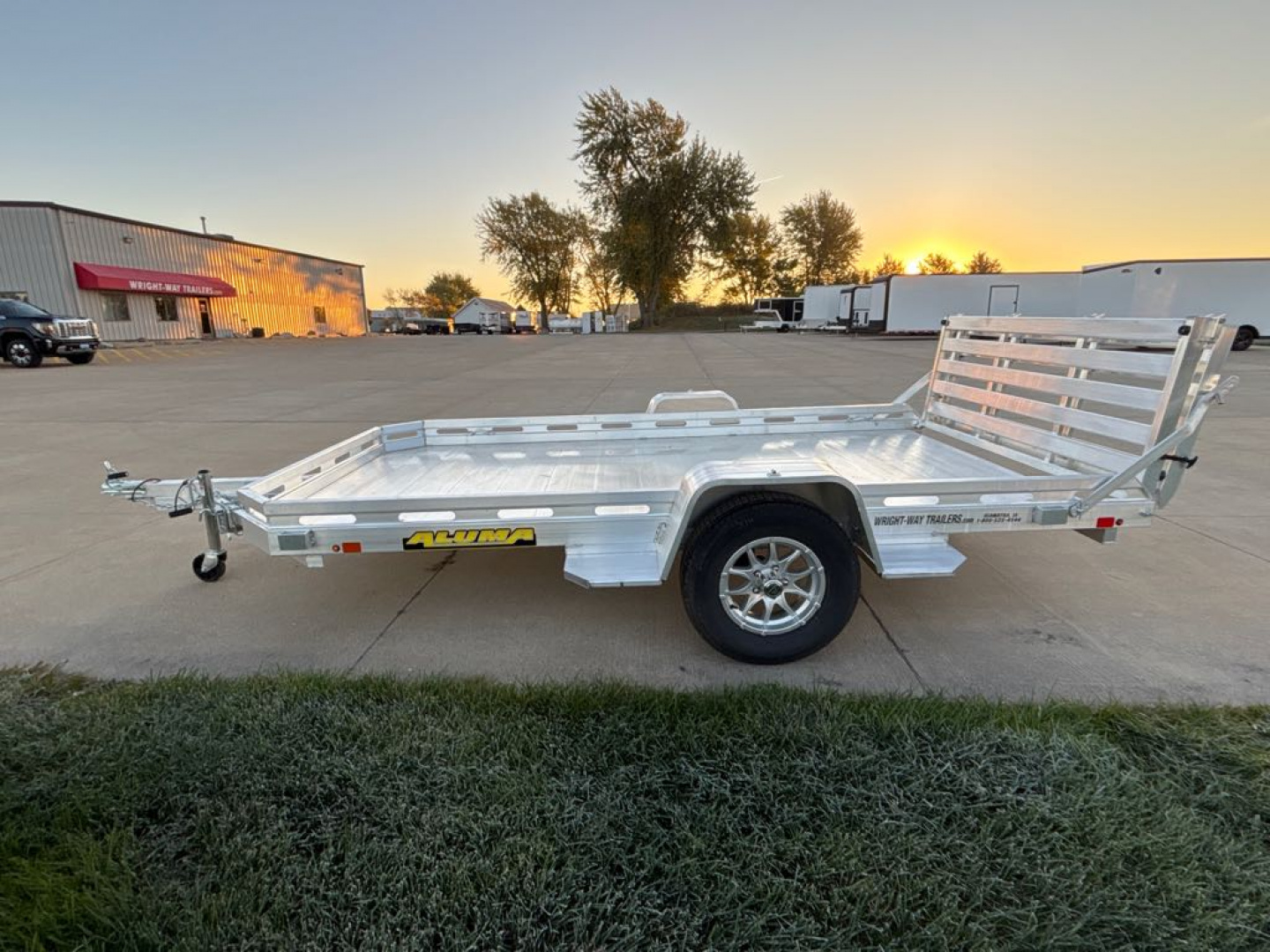 New 2026 Aluma 7712H-S-BT Utility Trailer