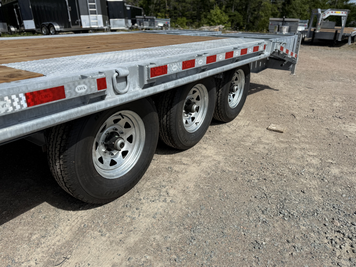 New 2025 LWL Trailers 20 + 5 Gooseneck 21,000 Lb Deckover Trailer