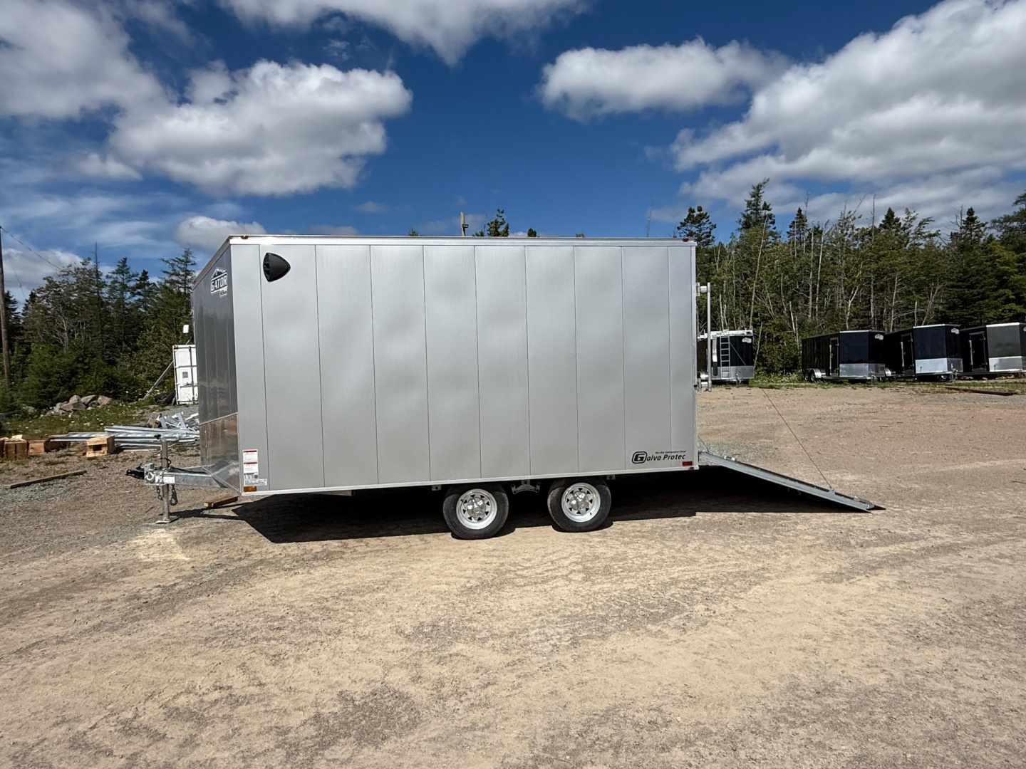 New 2026 Gator Canada Gator Snow 8 1/2' x 12' Snowmobile Trailer