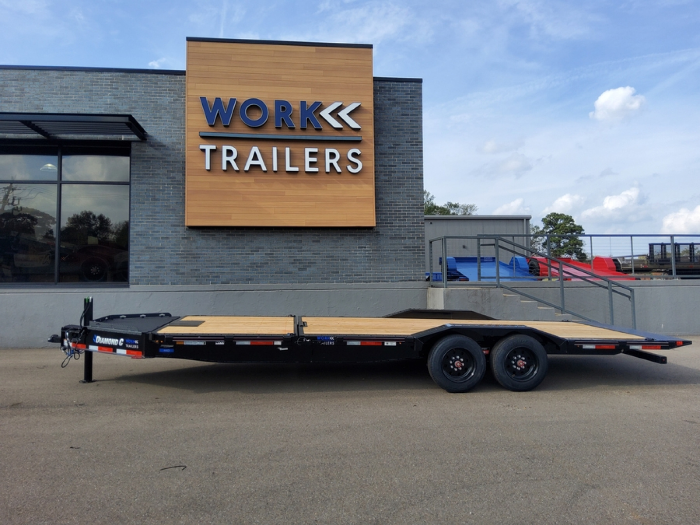 New 2026 Diamond C Trailers HXD208 Tilt Trailer