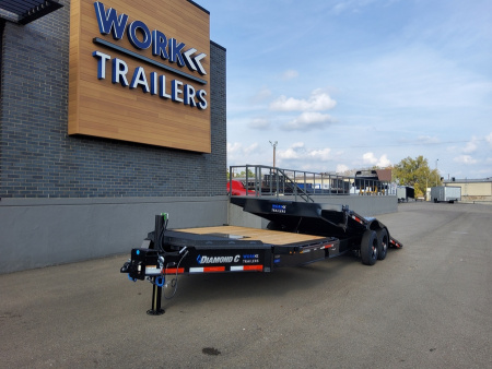 New 2026 Diamond C Trailers HXD208 Tilt Trailer