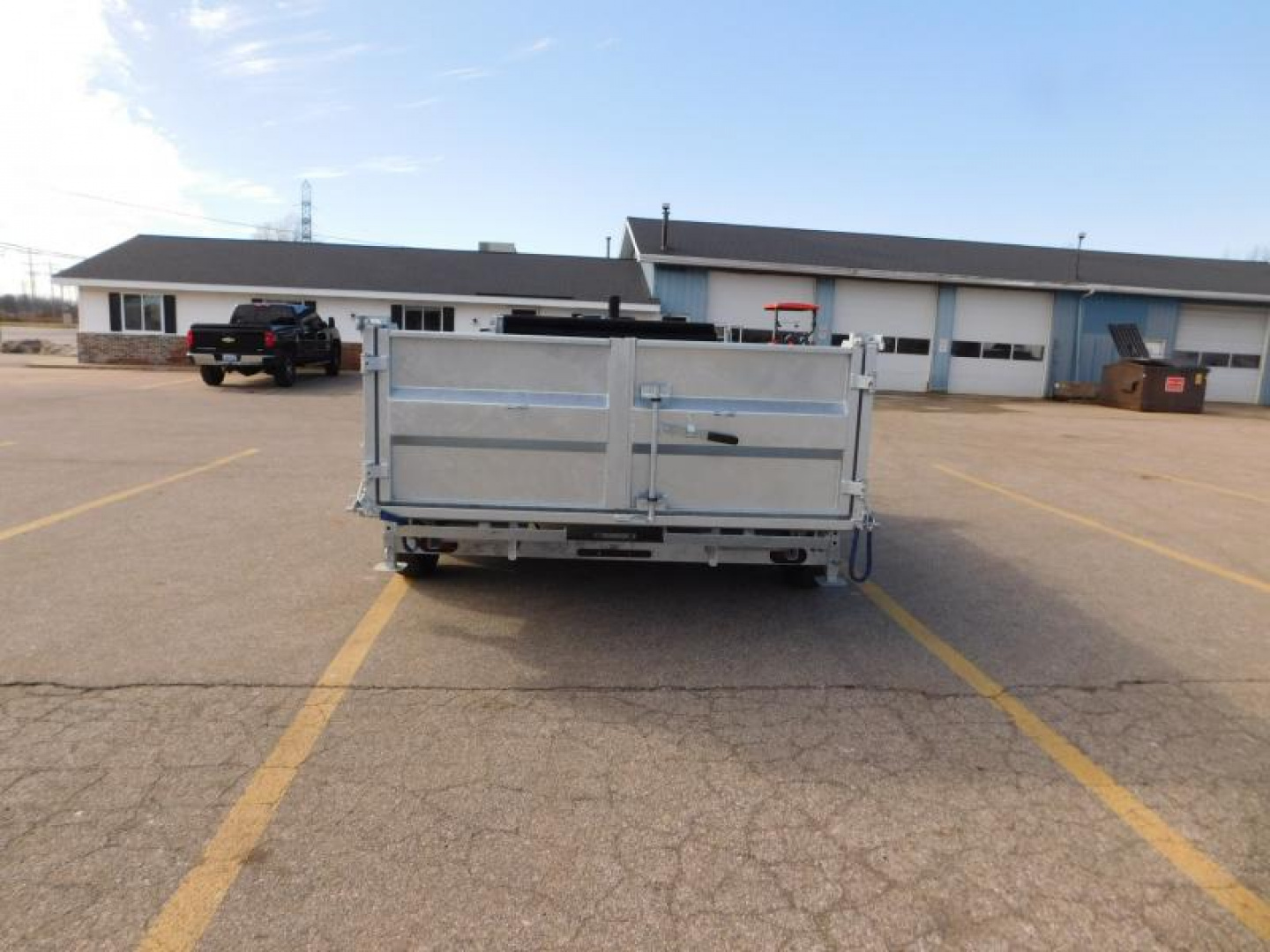 New 2025 BND Trailers GAL7X14 Dump Dump Trailer