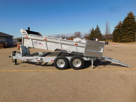 New 2025 BND Trailers GAL7X14 Dump Dump Trailer