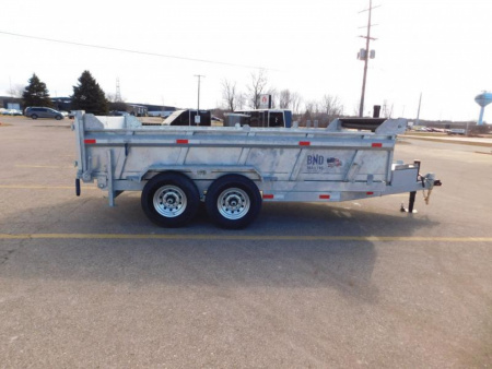 New 2025 BND Trailers GAL7X14 Dump Dump Trailer