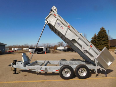 New 2025 BND Trailers GAL7X14 Dump Dump Trailer