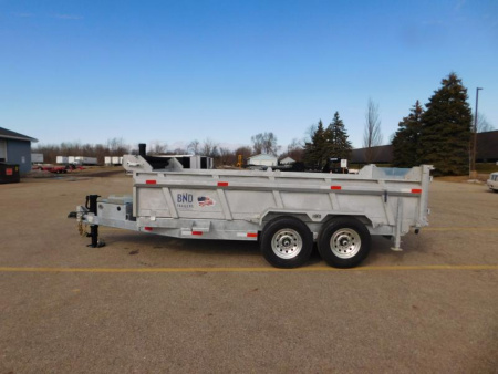 New 2025 BND Trailers GAL7X14 Dump Dump Trailer