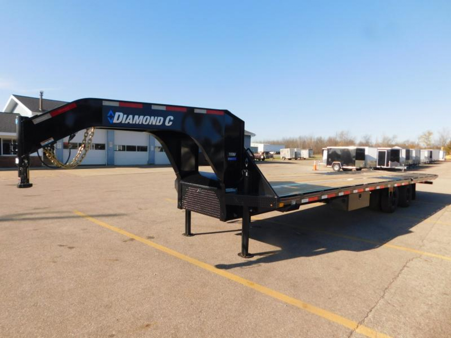 New 2025 Diamond C Trailers FMAX212 32x102 HDT Equipment Trailer