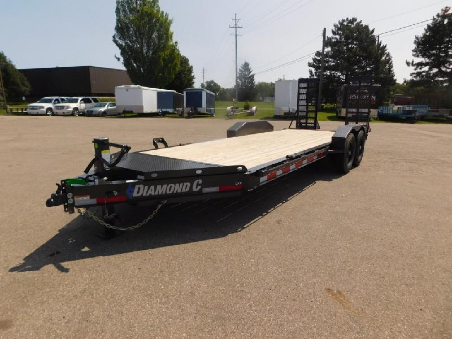 New 2025 Diamond C Trailers LPX207 20x82 Equipment Trailer
