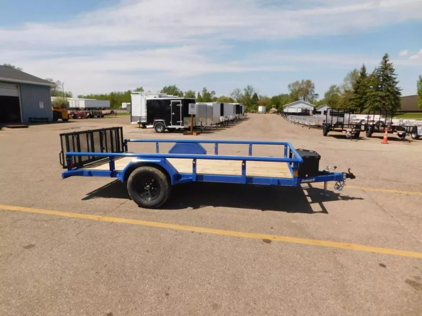 New 2025 Diamond C Trailers PSA135 12x77 Utility Trailer