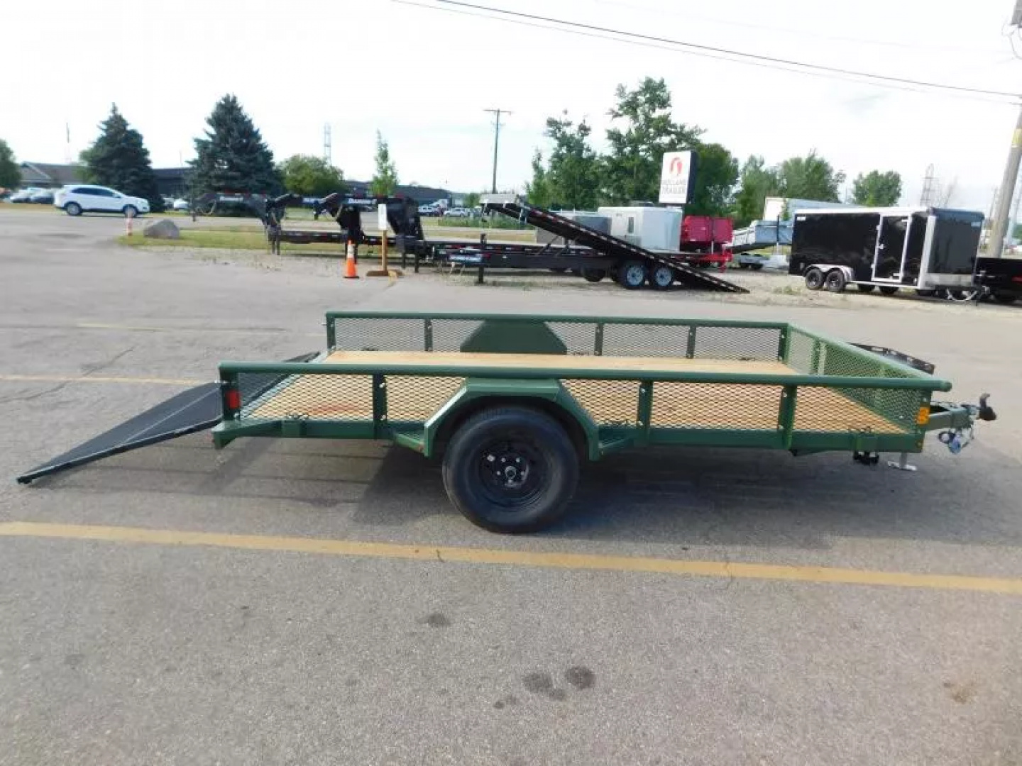 New 2025 Diamond C Trailers PSA135 12x77 Utility Trailer