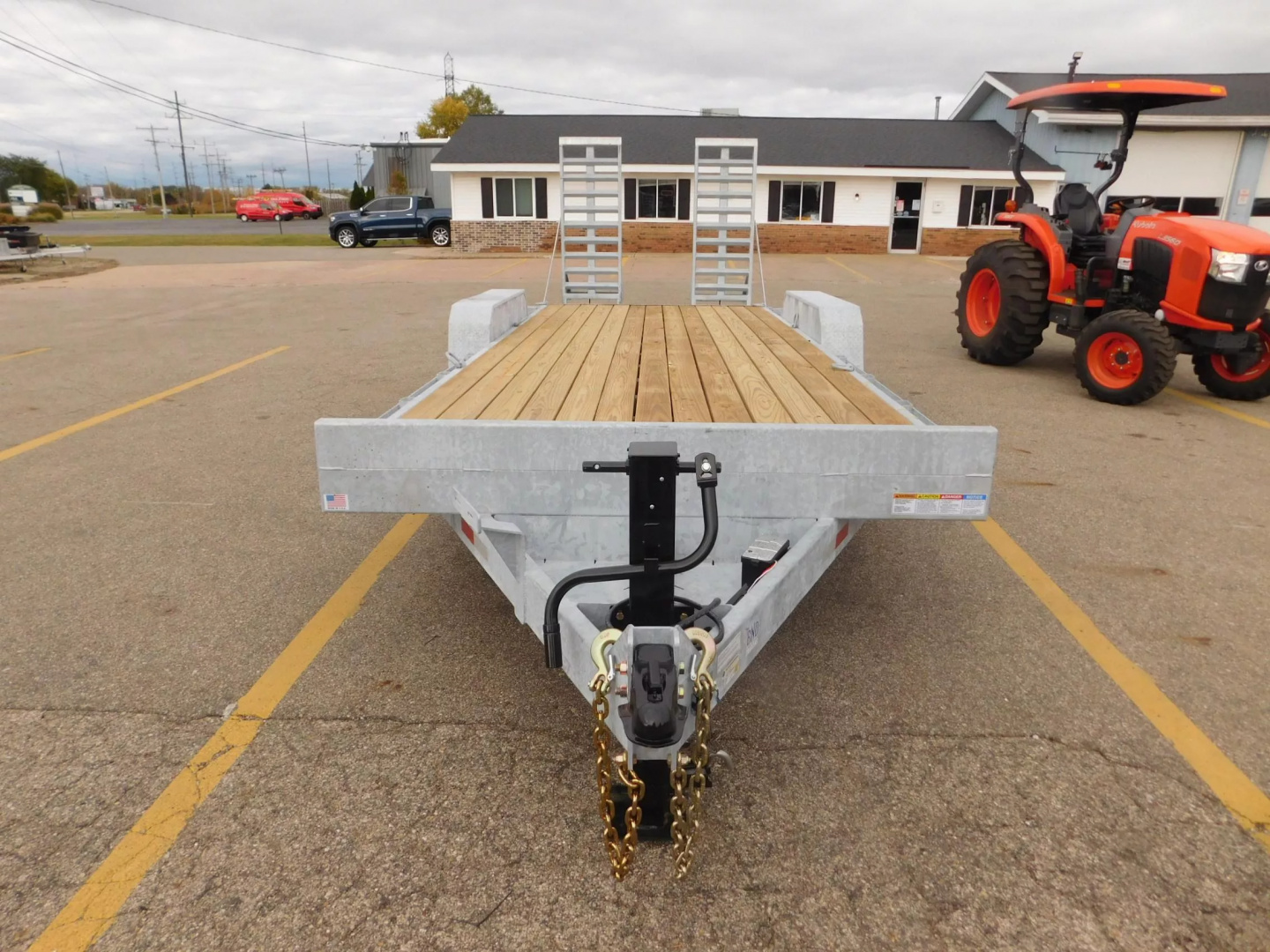 New 2025 BND Trailers GAL20 7X20 E 14K Equipment Trailer