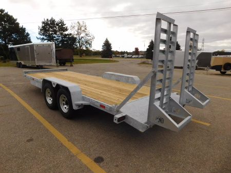 New 2025 BND Trailers GAL20 7X20 E 14K Equipment Trailer
