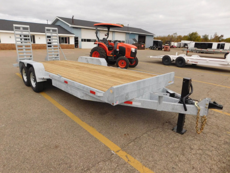 New 2025 BND Trailers GAL20 7X20 E 14K Equipment Trailer