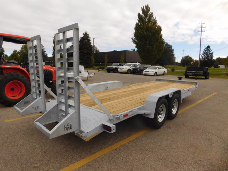 New 2025 BND Trailers GAL20 7X20 E 14K Equipment Trailer