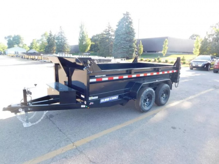 New 2025 Sure-Trac ST7212D1R-B-100 Dump Trailer