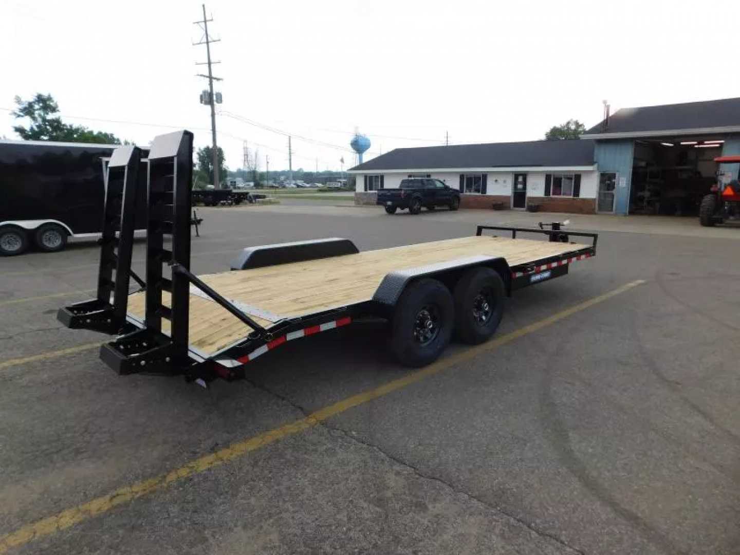 New 2025 Sure-Trac ST8220ET-B-140 Equipment Trailer