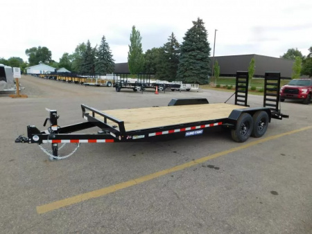 New 2025 Sure-Trac ST8220ET-B-140 Equipment Trailer