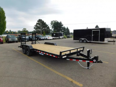 New 2025 Sure-Trac ST8220ET-B-140 Equipment Trailer