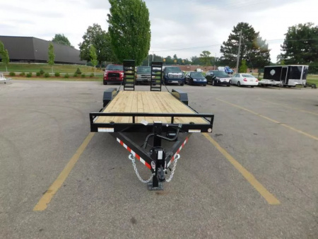 New 2025 Sure-Trac ST8220ET-B-140 Equipment Trailer