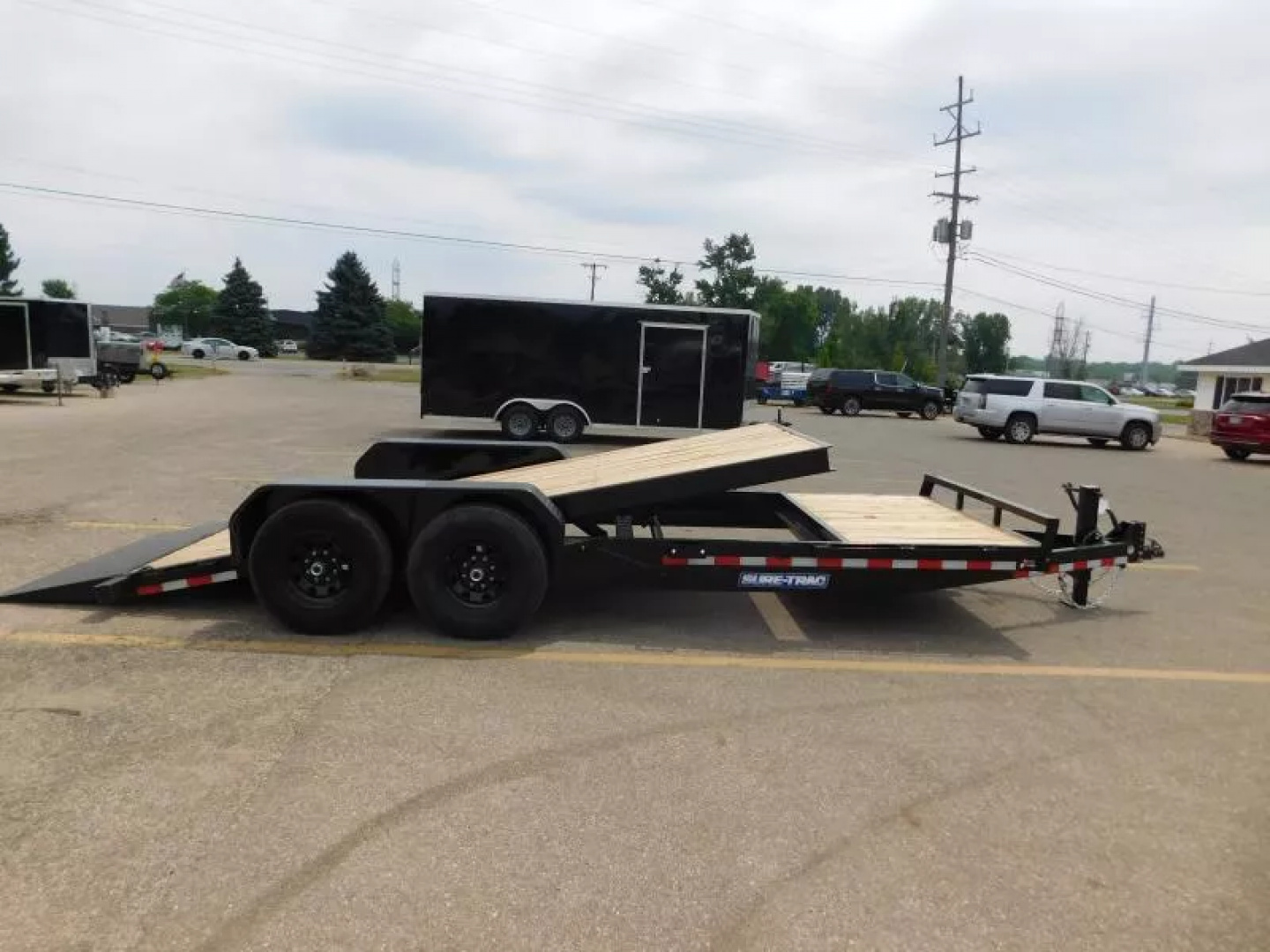 New 2026 Sure-Trac ST82164TBE-B-140 Equipment Trailer
