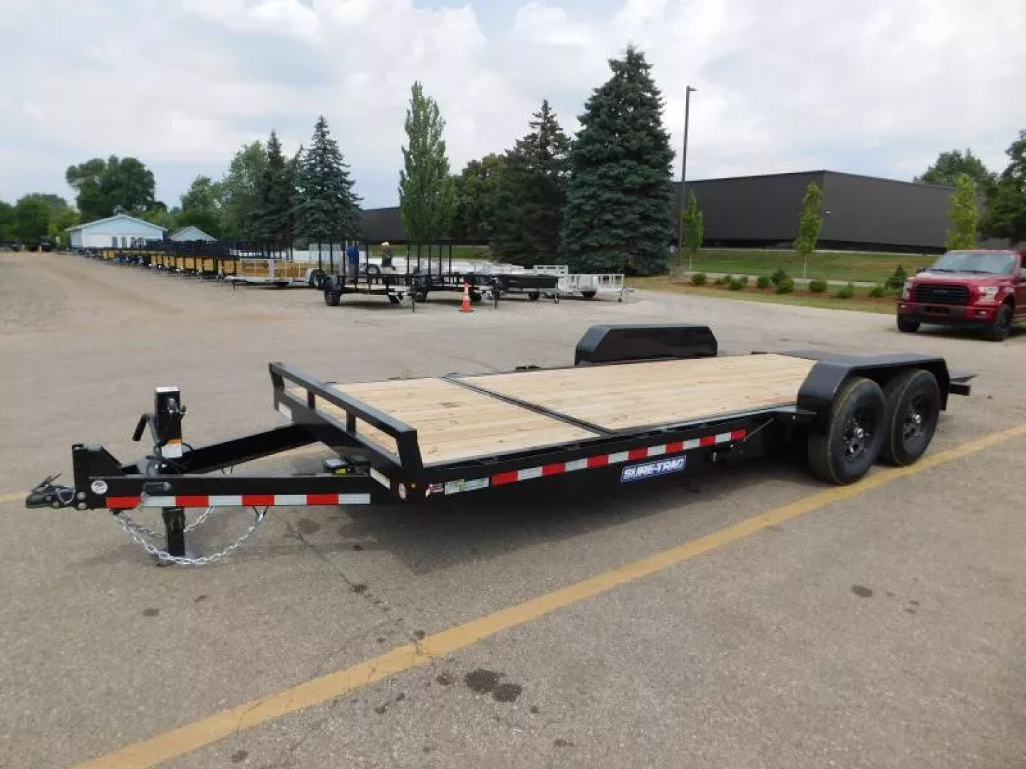 New 2026 Sure-Trac ST82164TBE-B-140 Equipment Trailer