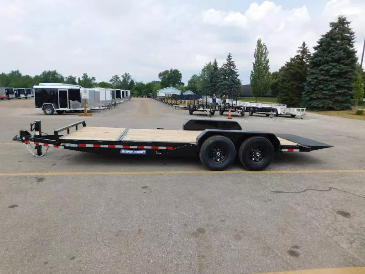 New 2026 Sure-Trac ST82164TBE-B-140 Equipment Trailer