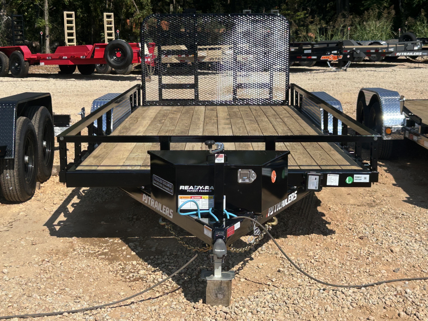 New 2026 PJ Trailers 7x18 TA 10k UL Utility Trailer