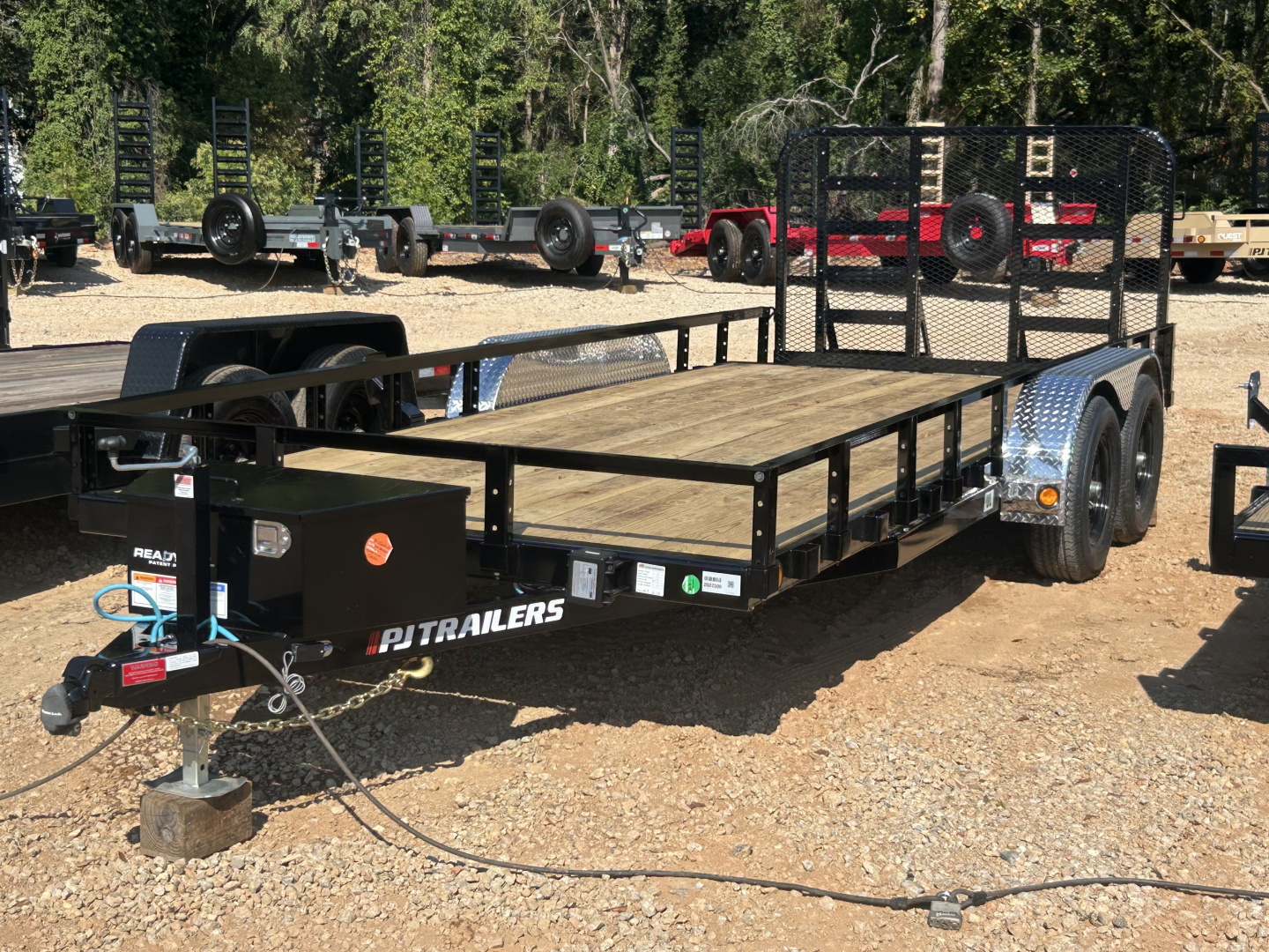 New 2026 PJ Trailers 7x18 TA 10k UL Utility Trailer