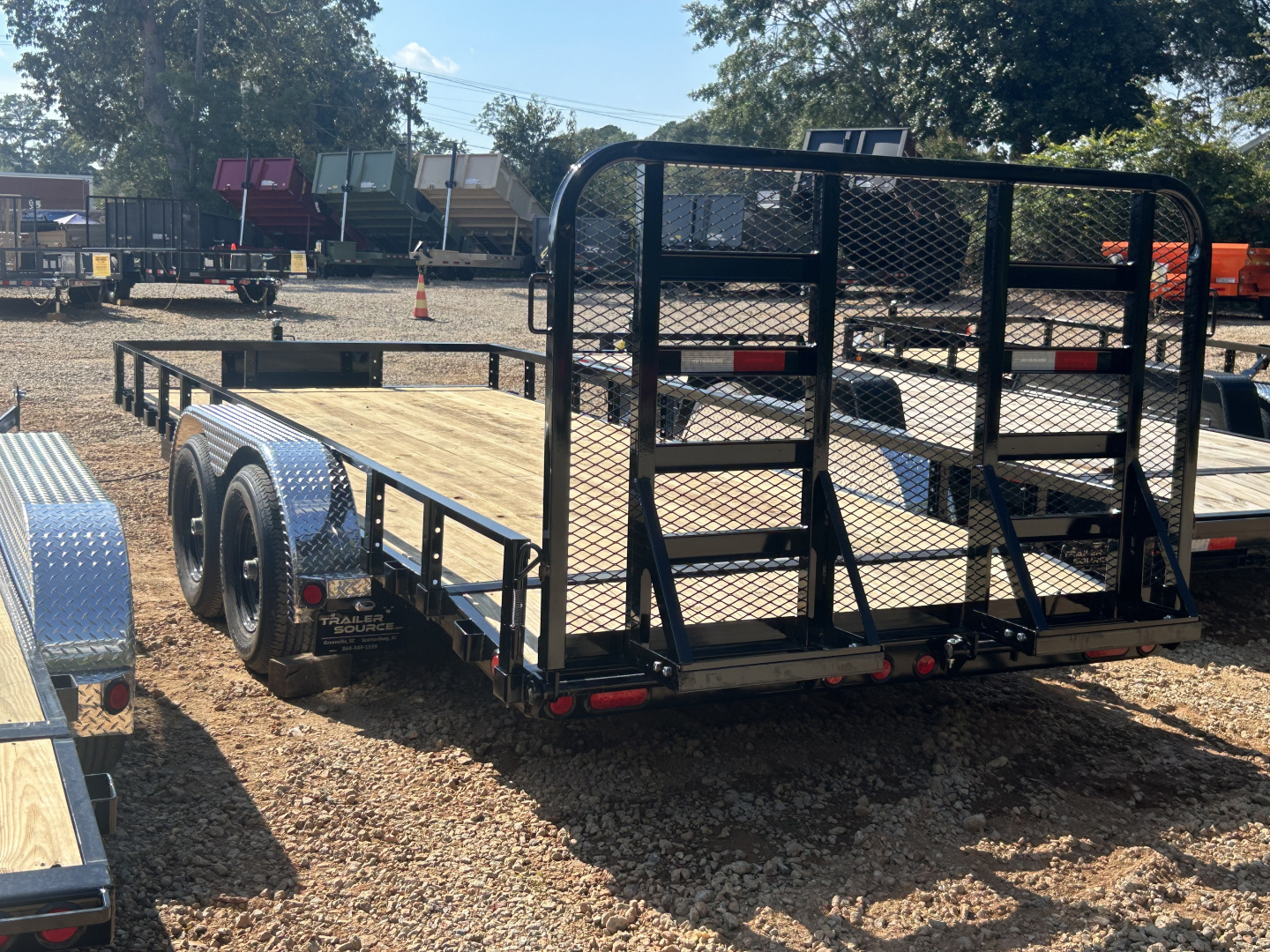 New 2026 PJ Trailers 7x18 TA 10k UL Utility Trailer
