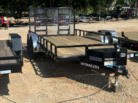 New 2026 PJ Trailers 7x18 TA 10k Utility Trailer