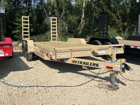 New 2026 PJ Trailers 7x20 14k CD Equipment Trailer