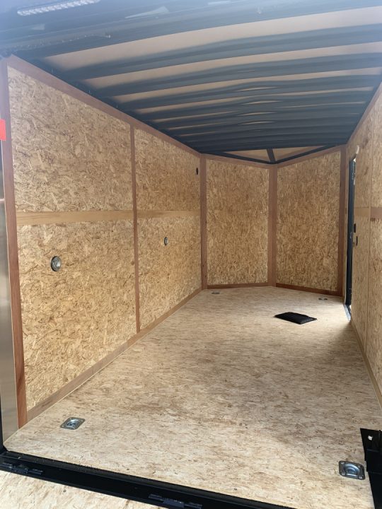 New 2026 US Cargo 7X14+ 2ft V-Nose /Polycore/ I-Beam Frame / 7' interior / Blackout - 7000GVW