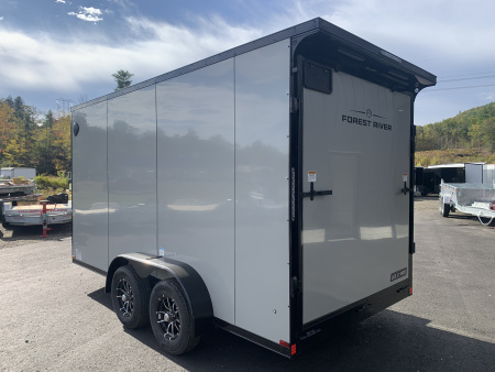 New 2026 US Cargo 7X14+ 2ft V-Nose /Polycore/ I-Beam Frame / 7' interior / Blackout - 7000GVW