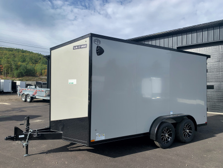 New 2026 US Cargo 7X14+ 2ft V-Nose /Polycore/ I-Beam Frame / 7' interior / Blackout - 7000GVW