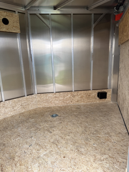 New 2026 Lightning Trailers 7X17 2 PLACE Snowmobile Trailer