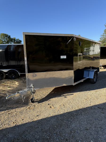 New 2026 Lightning Trailers 7X17 2 PLACE Snowmobile Trailer