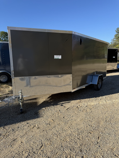 New 2026 Lightning Trailers 7X17 2 PLACE Snowmobile Trailer